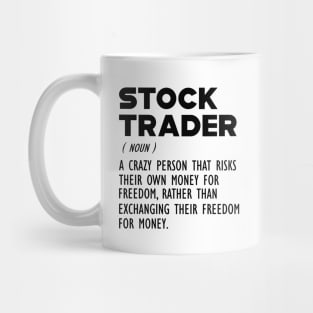 Stock Trader Definition Mug